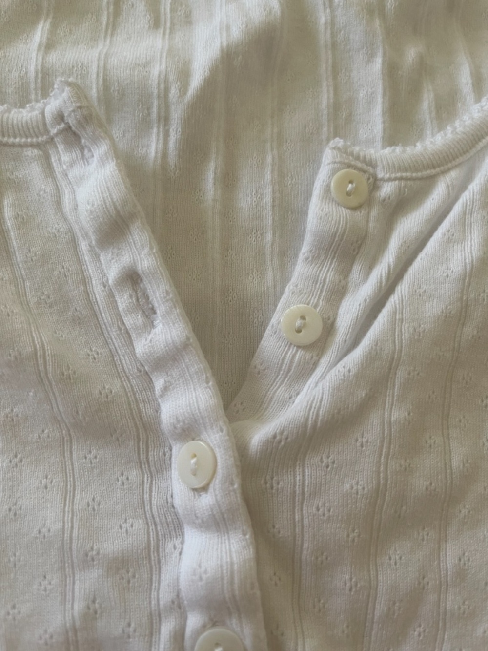 Christy Dawn Bridget Tee in Ivory Size S - Picture 8 of 8